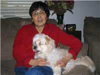 Kay and Mr Bobo, aka Snowball
